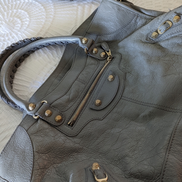 Grey Balenciaga City Bag Authentic - Picture 4 of 9